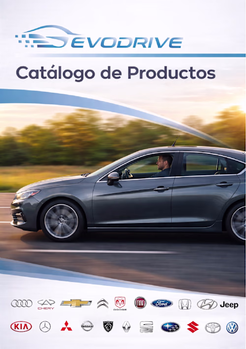 Product catalog layout designed for