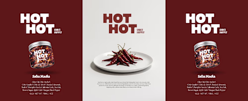 Something tasty coming soon! 🌶️ Hot Hot is a premium, plant...