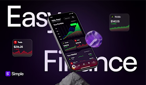 Simple Finance App - UI/UX Design