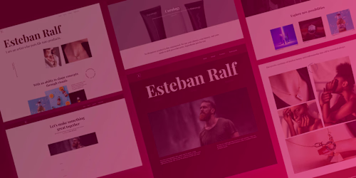 Webflow photography portfolio