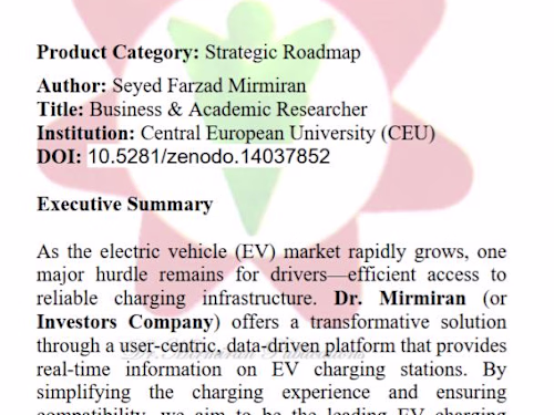 Business Plan (Strategic Roadmap): Powering the Future of Elect…