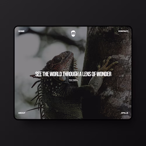 Branding & Site Design for Photography Studio