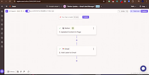 Notion-to-Gmail Label Manager – Auto-Organize