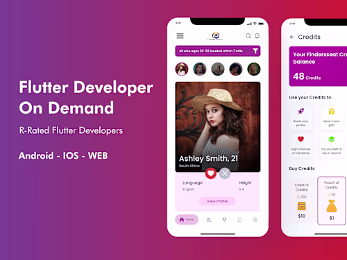 Get Hybrid Mobile App Development using Flutter Python FastAPI