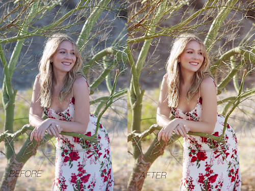 Lifestyle photo retouching