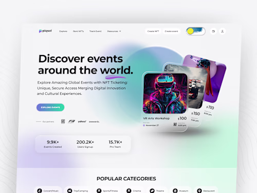 Piqsol - NFT Marketplace & Event Ticketing