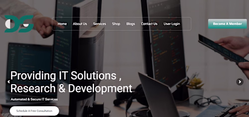 Data Shifting Website – Responsive WordPress Build