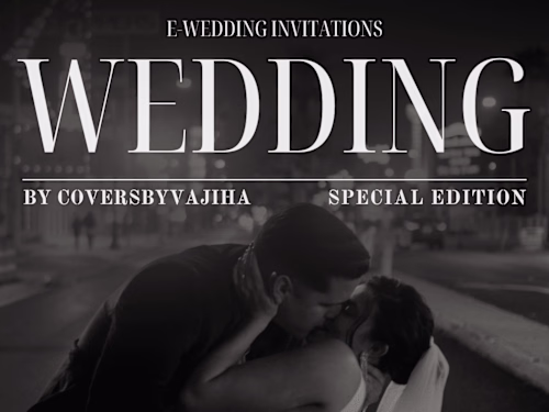 𖦆—E-Wedding Invitations