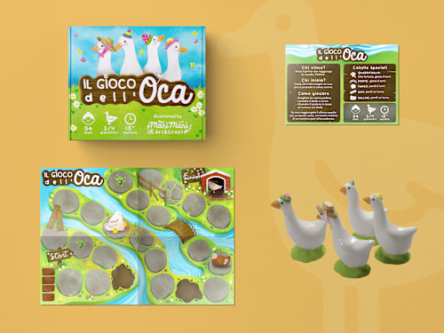 Goose game - Boardgame