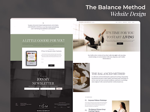 Kajabi Web Design | Dasha Glozman