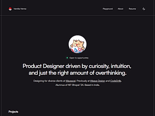 Personal Portfolio Design
