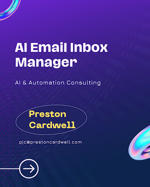 AI Email Inbox Manager