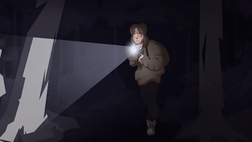 "Night Walk" Concept art/Storybeat