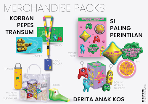 Transforming Brand Identity to Merchandise Packs