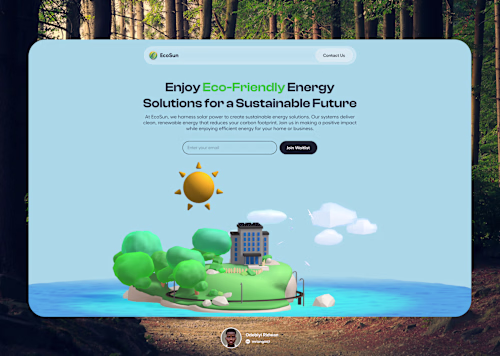 Framer - Solar Website Waitlist Page