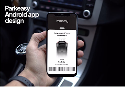 Parking Finder App UI