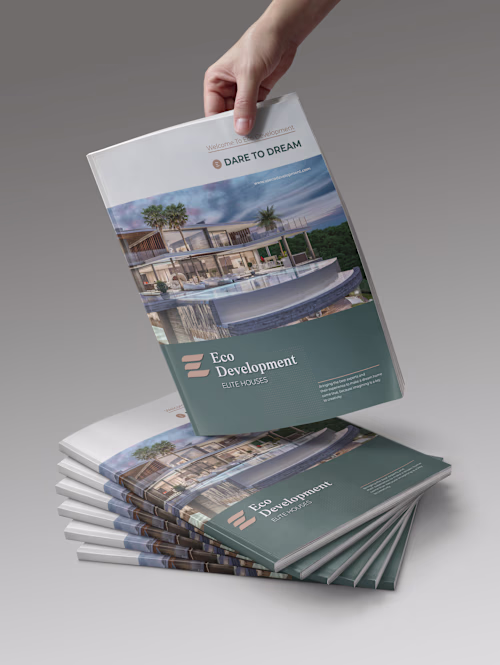 Magazine, newspaper, catalog on Behance