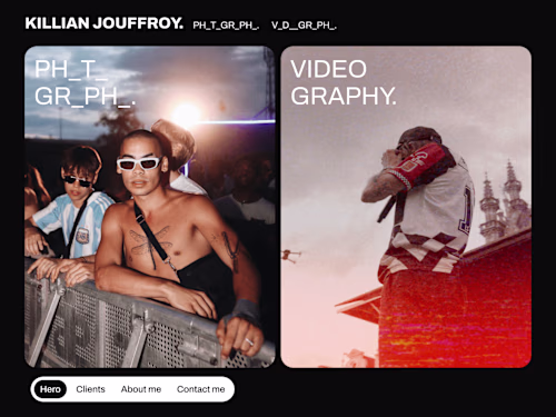 Killian Jouffroy - Portfolio Showcase