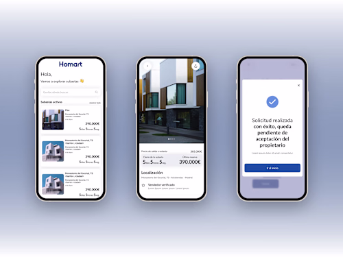Senior UX/UI Designer | Property Auction App 