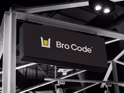 Visual Language Design for BroCode Cafe