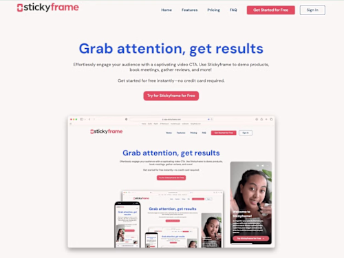 Sticky Frame- Drive more conversions with Stickyframe