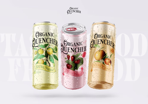 Brand Identity for Beverage Product 