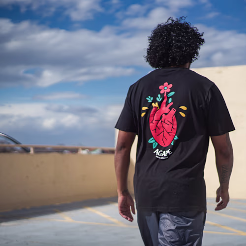 Scum Clothing AGAPE Shirt Shoot