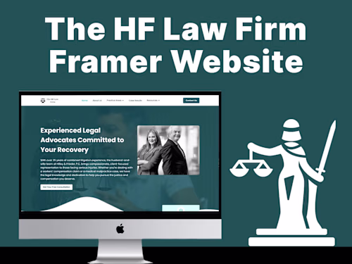 The HFLaw Firm | Framer Website