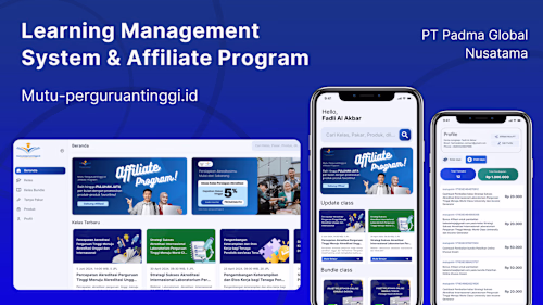 Learning Management System & Affiliate Program