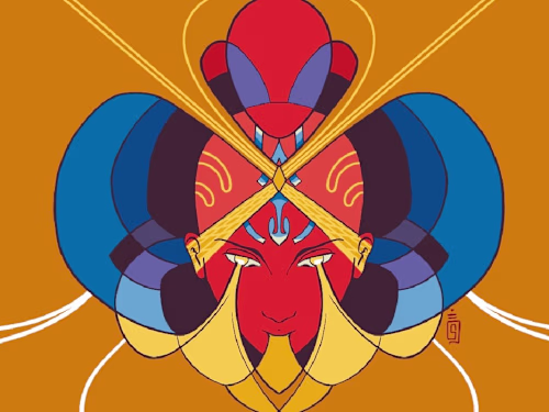 Tannys serpentina illustration