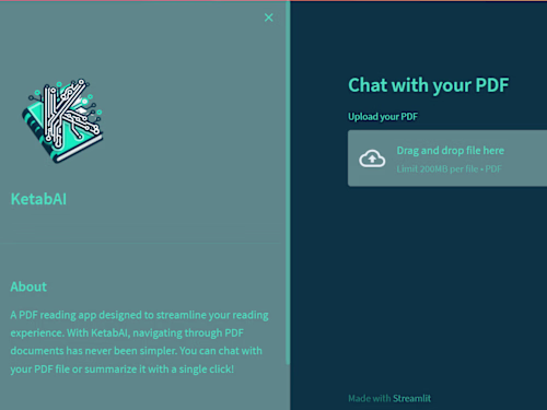 KetabAI web application