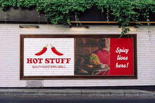 Hot Stuff Restaurant Branding 