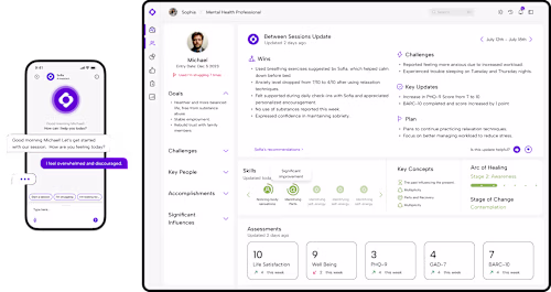 Sentur Mental Health Platform Design