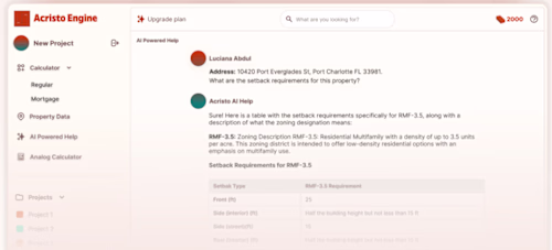 AI Chatbot for Real Estate Construction Codes Information