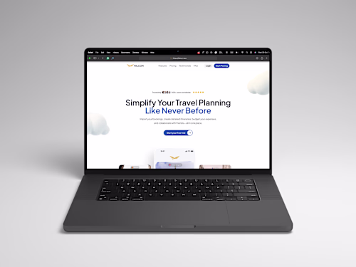 Falcon -  Framer Landing Page Dev