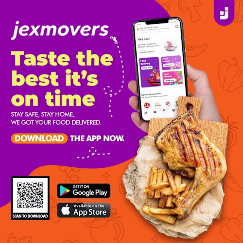 JexMovers - Food and Parcel Delivery APP based in Philipines 