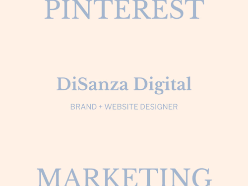 Pinterest Marketing for Brand and Website Designer