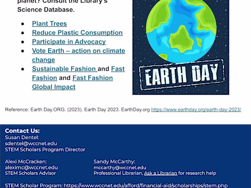 STEM Scholars Newsletter April 2023