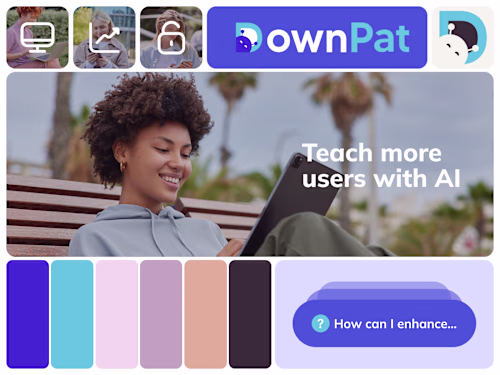 AI Learning Platform Brand Identity
Brand