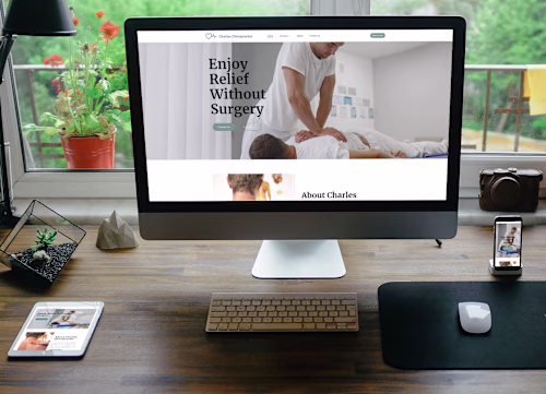 WordPress Web Design - Charles Chiropractor 
