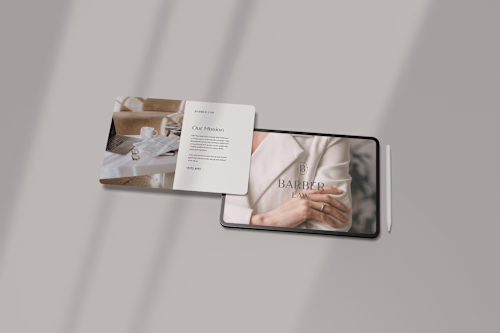Barber Law | Brand Identity Design