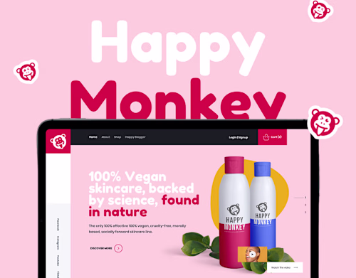 Happy Monkey on Behance
