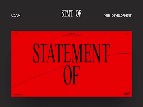 STATEMENT OF :: Behance
