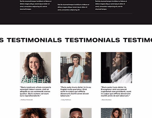 High-Speed Sales Page :: Squarespace 