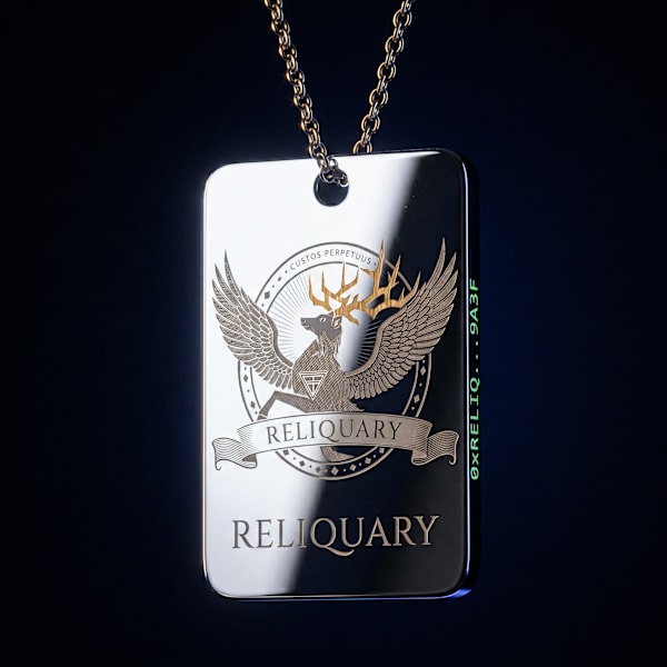 RELIQUARY: Ancient-Future Brand Identity Project