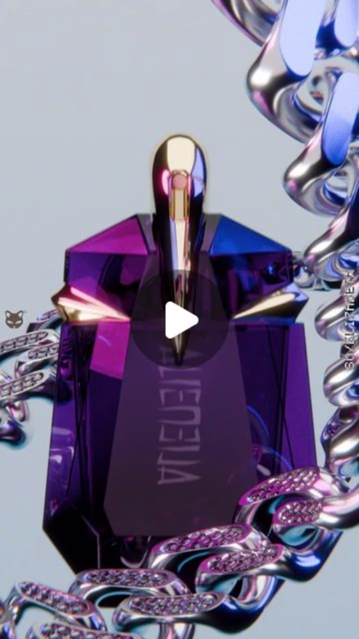 Muglar - Alien perfume product visualisation