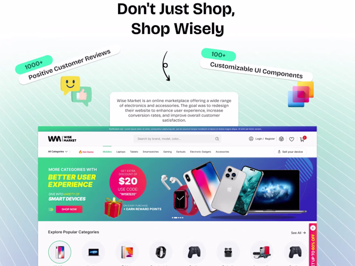 UX Design of a Seamless E-Commerce Marketplace Experience