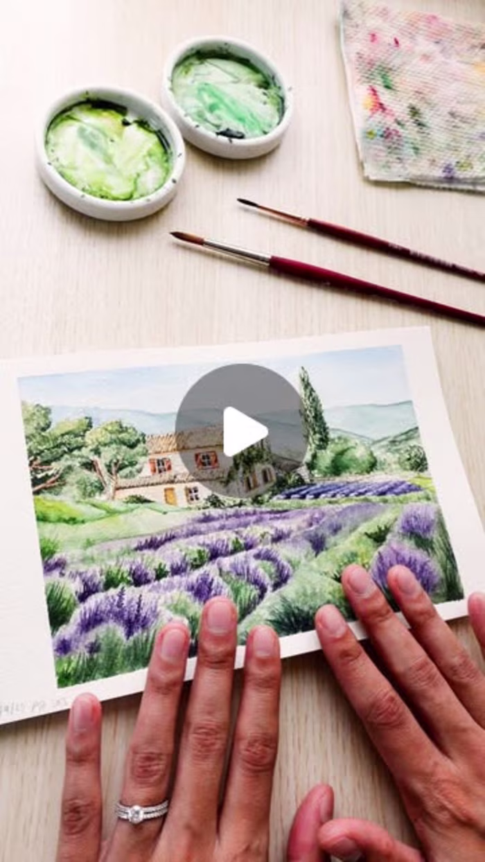 IG Reel: Sketchbook Spread Reveal