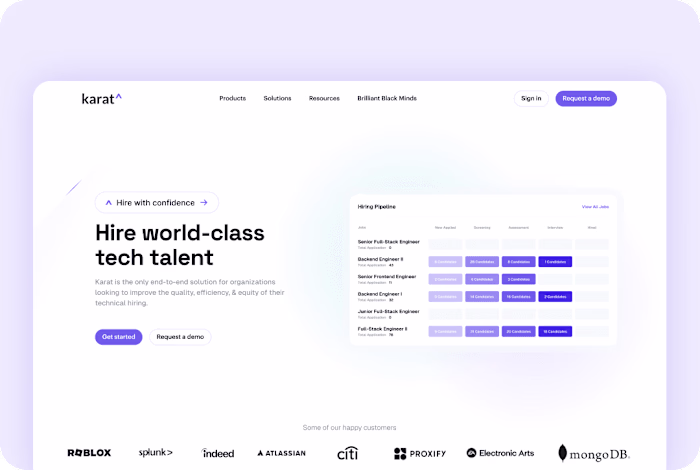Revamping the Identity and Digital Experience for Karat
