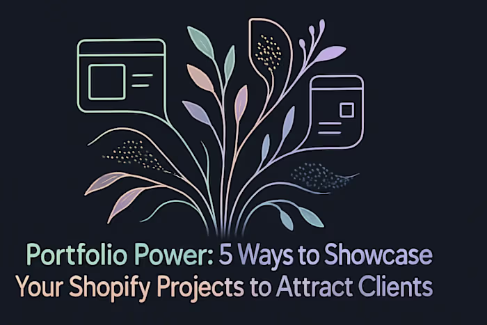 Portfolio Power: 5 Ways to Showcase Your Shopify Projects to Attract Clients